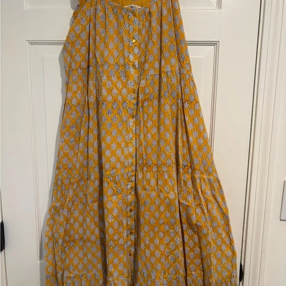 Yellow Patterned Women's Dress - Emerson Fry - Picture 5 of 5